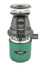 Maxmatic 3000 batch feed domestic waste disposal unit,