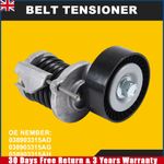 Aux Belt Tensioner fits VW POLO 9N, Mk4, Mk5 1.2D 1.4D 1.6D 1.9D 2001 on Drive
