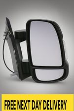PEUGEOT BOXER  2006-2025 ELECTRIC DOOR WING MIRROR DRIVER SIDE  WITH TEMP SENSOR