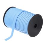 1/2 Inch Double Fold Bias Tape Continuous Bulk Bias Tape (Blue 100 Yards)