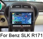 For Mercedes Benz SLK R171 2004-2011 Car Stereo Android 14 Radio GPS Navigation