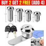 Cam Lock Locker Furniture Lock Post Mail Box Lock Camlock Cabinet Drawer Keys UK