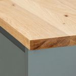 Full Stave Solid Oak Worktops | Wide Stave Wood Kitchen Counters, Breakfast Bars