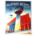 Super Bowl XLVI 46 2012 New York Giants New England Patriots NFL Programme