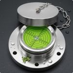Circular Level with Cover Accurate Circular Bubble Level Transparent Compact for