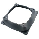 PC Case Fan 9cm 8cm to 12cm Bracket Mount Size Converter 120mm Plastic Holder