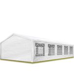 Marquee Party Tent gazebo shelter 5x10 m PE 350 N white