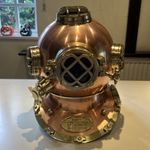 Full Size US Navy Divers Diving Helmet Mark V Deep Sea Scuba Helmet love piece