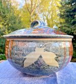 David Frith Studio Pottery Large Stoneware Casserole