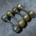 Antique Brass Door Handles- 4 Pairs