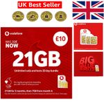 Unlock Connectivity with 2 Vodafone Pay As You Go SIMs - LTE Ready for UK Use