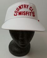 G/Fore Golf Visor White Country Club Misfit - NEW