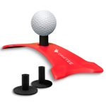 SWIFTEE X-TEE Golf Launch Mat - Winter Rules Practice Mat with 2 Rubber Tees