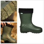Green Wellies Wellington Boots Rain Hunting Voyager Thermal LIGHTWEIGHT EVA -30C