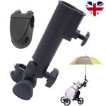 Golf Trolley Umbrella Holder Stand for Powakaddy Motocaddy Universal Push Cart