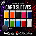 Multi-Colour Matte | Standard Size Card Sleeves | 60 Pack  | Pokémon | MTG | TCG