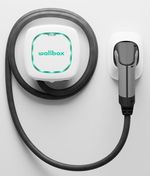 Wallbox Pulsar Plus Electric Vehicle Charging Station, Type 2 Cable, 22kW, 5m, W