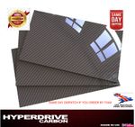 Carbon Fibre Sheet Plate Gloss Twill 3k Rigid  1 2 3 4 5 mm Double A Sided UK