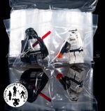 100 Acid Free Storage Bags for LEGO Minifigures Accessories Collectibles Coins