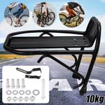 Bicycle Aluminum Alloy Front Rack Cargo Pannier Carrier Shelf Luggage Bracket UK