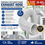 Portable Air Conditioner Exhaust Hose Flexible Vent Duct Extension Tube