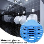 10X Urinal Screen Mats Anti‑Splash Deodoriser Pad Fresh Fragrance Toilet Urinal