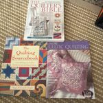 Three Quilting Books . The Quilters Bible , Celtic Quilting ,Quilting Sourcebook
