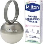 Milton On The Go Soother Dummy Steriliser With 50 Mini Sterilising Tablets