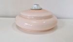 Vintage Art Deco Pink Milk Glass Opaline Ceiling Lamp Light Shade 20 cm x 12cm