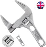 BlueSpot Extra Wide Opening Jaw Adjustable Spanner Wrench 8" 200mm 6mm - 68mm UK