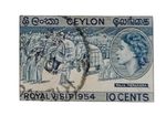 Vintage Ceylon Sri Lanka Stamps Collection Under 13c  100+ Years Old Used,