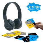 You Say I Guess Card Game Wild Fun For Family Friends Party Game+Free Headphones
