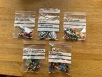 Bird Rings - 100 Pack Split Plastic Rings
