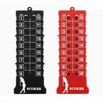 with Key Chain Score Counter Stroke Score Card Score Counter Golf Shot Count