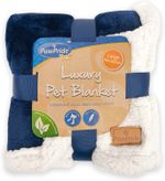 Luxury Fleece Pet Blanket for Dogs Cats Fluffy Pet Blanket Double Thickness 