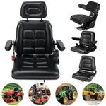 Universal Waterproof Tractor Suspension Seat Adjustable Forklift Digger Mower