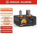 Douk Audio ST-01 PRO HiFi Bluetooth 5.0 Valve Tube Amplifier USB/COAX/OPT Amp