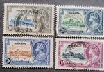 NIGERIA, KGV. 1935 Silver Jubilee set of 4. sg30/33. Good used. (cv.£65).