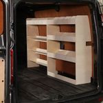 Volkswagen Transporter T7 (SWB) 2025+ Van Racking Storage Double Shelving Racks