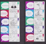 GB SG 1905p-1914p MNH MINT STAMP SET 1996 STRIPS GREETINGS CARTOONS PHOSPHOR