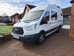2015 FORD TRANSIT MK8 XLWB MOTORHOME CAMPER SOLAR LITHIUM SHOWER LPG HEATING