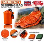 Emergency Thermal Blanket Sleeping Bag Outdoor Camping Survival
