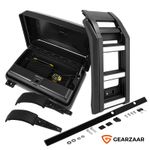 Gloss Black Side Box + Side Ladder For Land Rover Defender 90 110 130 L663 2020+