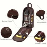 Outdoor Camping Cookware Container Bag Picnic Cooking Utensil Bbq Organizer Bag