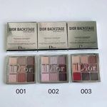 Dior Backstage Eye Palette 9 color eyeshadow Limited Edition 001, 002, 006, 004