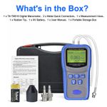 Digital Differential Manometer HVAC Air Pressure Gauge Meter Gas Tester ±206KPa