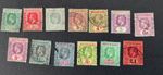 Northern Nigeria 1912 KGV set complete very fine used. SG 40-52. Sc 40-52.