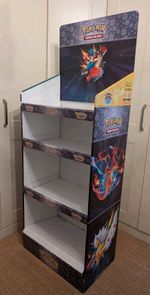 Pokémon TCG Mega Evolutions Display Stand See Description & Photos For Example