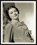 1937 Myrna Loy Portrait MGM Parnell Publicity Photo N570