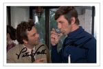 PETER FALK & LEONARD NIMOY Signed Autograph PHOTO Signature Gift Print COLUMBO